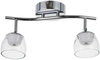 Поворотный светильник HIPER H821-1 LED 25Вт 3000K WHITE/SILVER