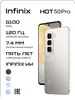 Смартфон  Infinix HOT 50 Pro X6881 128+8 Titanium Grey (с макс. WB кошельком)