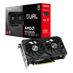 Видеокарта ASUS Dual Radeon RX 9060 XT 8G GDDR6