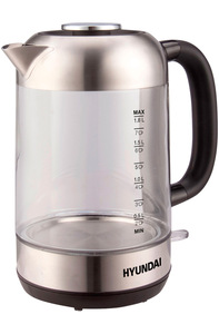 Чайник электрический HYUNDAI HYK-G4034 1.8 л черный