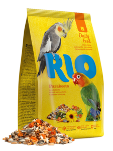 Корм для средних попугаев RIO, 1 кг (с бонусами продавца)