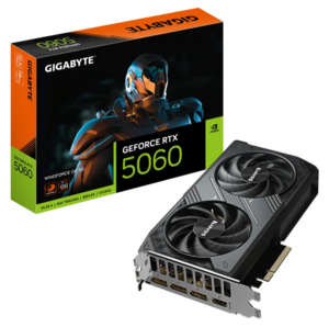 Видеокарта Gigabyte RTX 5060 8 ГБ RTL GV-N5060WF2OC-8GD (подписка+Макс кошелек)