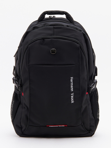 Рюкзак мужской Hermann Vauck SUT357 черный, 33х18х48 см
