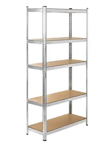 Стеллаж металлический 5 полок безболтовой 200х100х40