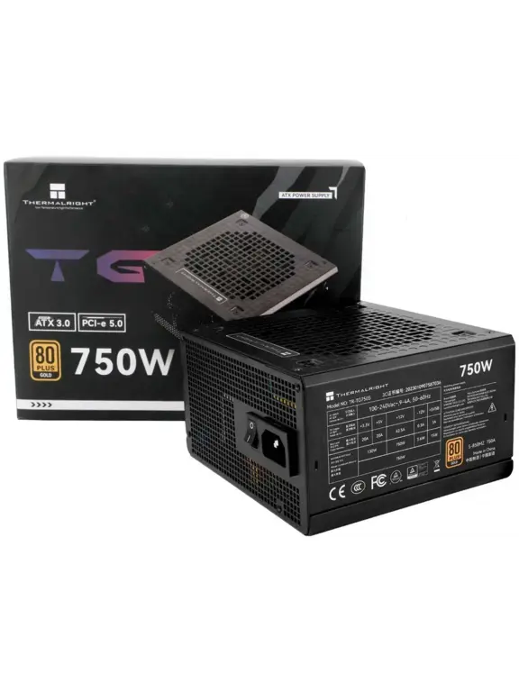 Блок питания THERMALRIGHT 750W Gold ATX 3.0 TR-TG 750S (с макс. WB кошельком)