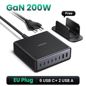 Зарядное устройство UGREEN 200 Вт GaN