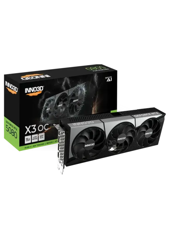 Видеокарта RTX 5080 16 ГБ RTL N50803-16D7X-17603930 (с макс. кошельком ВБ)