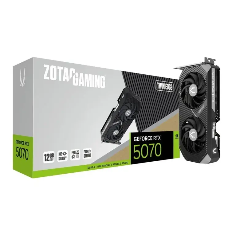 Видеокарта ZOTAC GeForce RTX 5070 Twin Edge OC (с макс. кошельком ВБ)