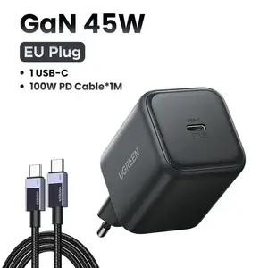 Зарядное устройство UGREEN 45 Вт GaN, PD 3.0