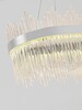 Светодиодная люстра нимб Natali Kovaltseva 120W, хром, LED