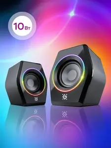 Колонки для ПК 2.0 Defender (с подпиской, с ВБ кошельком)