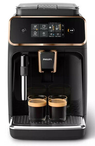 Автоматическая кофемашина Philips EP2124 CN, черный/золотой (с картой Пей)