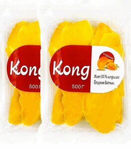 Манго, натурально сушеный 1 кг (с картой Пей)