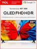 Телевизор TCL 40" S5K QLED FullHD HDR Google TV, Смарт ТВ, 40 дюймов (с картой Пей)