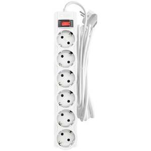 Сетевой фильтр CBR CSF 2606-5.0, 6 розеток, 5 м