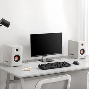 Студийные колонки 2.0 EDIFIER MR5, 110 Вт, белые (с Озон-картой)