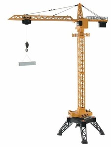 Подъемный кран строительная техника Huina на радиоуправлении масштаб 1:14 (с картой Пей)