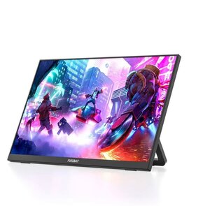 Портативный монитор FIREBAT FB16, 15.6", IPS, FHD, черный (из-за рубежа, по карте Ozon)