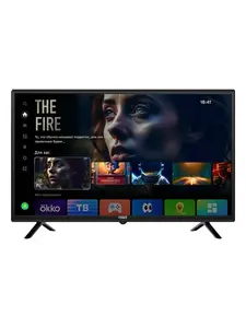 Телевизор RAZZ C32HSS24 и C32HSS24F 32", HD, Smart TV, Bluetooth 5.0, пульт с голосовым управлением в комплекте (с ВБ кошельком)