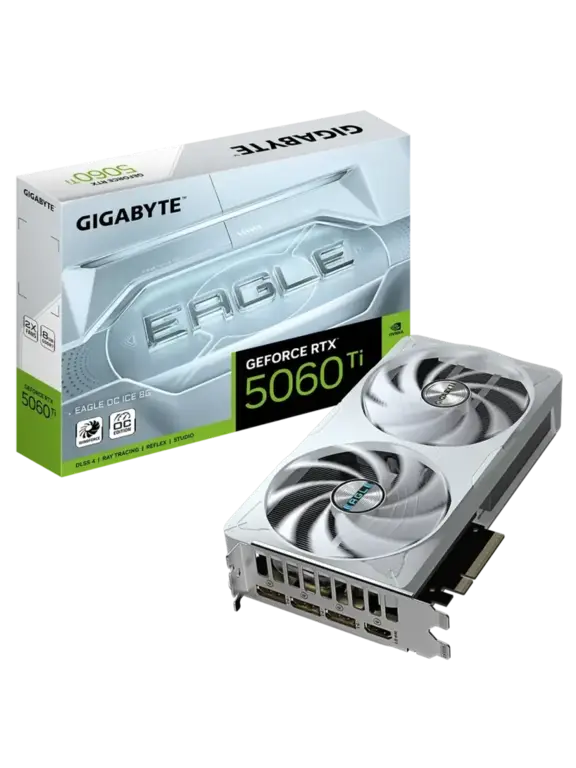 [Красноярск и возм. др] Видеокарта GIGABYTE GeForce RTX 5060 Ti EAGLE ICE OC (с макс. ВБ кошельком)