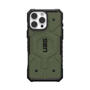 Чехол UAG Pathfinder Olive Drab с поддержкой MagSafe для iPhone 16 Pro Max, оливковый (с озон картой)