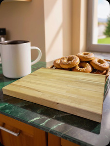 Деревянная разделочная доска 30х40х3 (с Ozon картой)