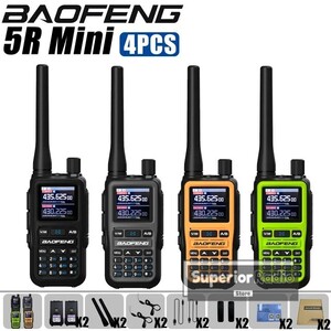 Портативная рация Baofeng UV-5R mini 1/2/4 шт.