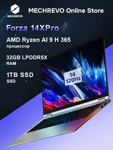 Ноутбук Mechrevo Forza 14XPro (14", AMD Ryzen AI 9 365, LPDDR5 32 ГБ, SSD 1024 ГБ, 880M, Windows 11) (с картой OZON, из-за рубежа, с пошлиной)