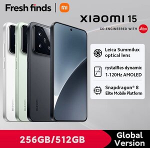 Смартфон Xiaomi 15, global, 12/512 GB (+ пошлина 4060₽)