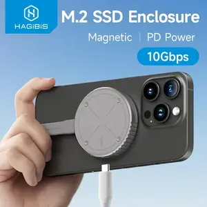 Корпус-адаптер Hagibis Magnetic MC100 для iPhone, iPad и Macbook (+ MC100 Pro за 2179₽)