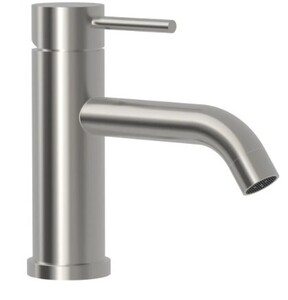 Смеситель для раковины Floracio Tube F.910.SS цвет сатин