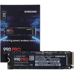 Диск SSD Samsung 990 PRO 2 ТБ MZ-V9P2T0BW
