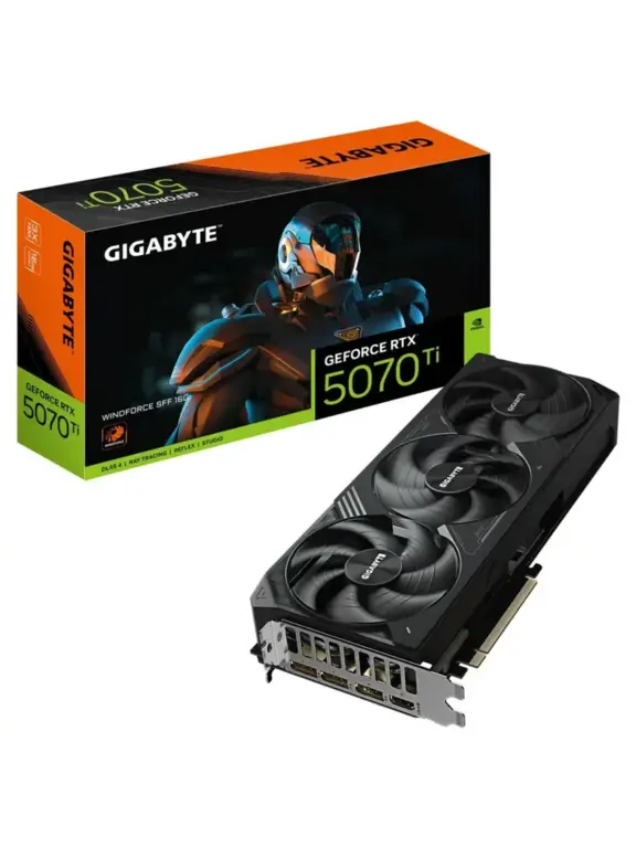 Видеокарта Gigabyte RTX 5070 Ti 16 ГБ RTL GV-N507TWF3-16GD