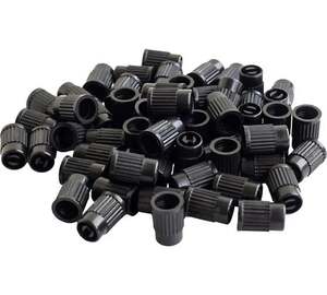 Колпачки на шинный вентиль Airline AVC-60-02 черные, пластик, 60 шт. 