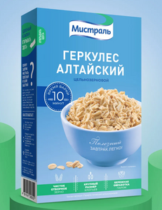 Хлопья Мистраль Геркулес Алтайский 400 г