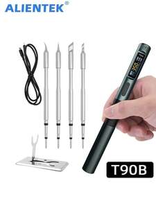 Паяльник ALIENTEK Т90 140 Вт, 6 предметов (с картой OZON, из-за рубежа)
