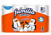 Туалетная бумага Familia Comfort, 2 слоя, 8 рулонов
