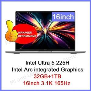 Ноутбук Redmi Book 16 2025, 16", 32ГБ/1ТБ, Intel U5 225H (из-за рубежа)