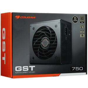 Блок питания Cougar GST 750W, GOLD, PCIe5.1