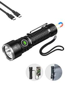 Тактический фонарик Wurkkos TS28 (3200 lm, 506 м, 5000 mAh, IPX8)