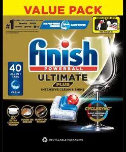 Таблетки для посудомоечных машин Finish Ultimate Plus 40шт