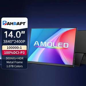 Монитор Damrapt 14'' 4K OLED 16:10 60 Hz (с купоном)