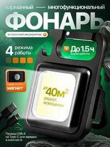 Карманный фонарик (с картой OZON)
