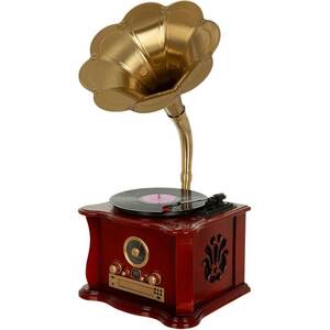 Ретро граммофон для пластинок Alive Audio Gramophone Wood