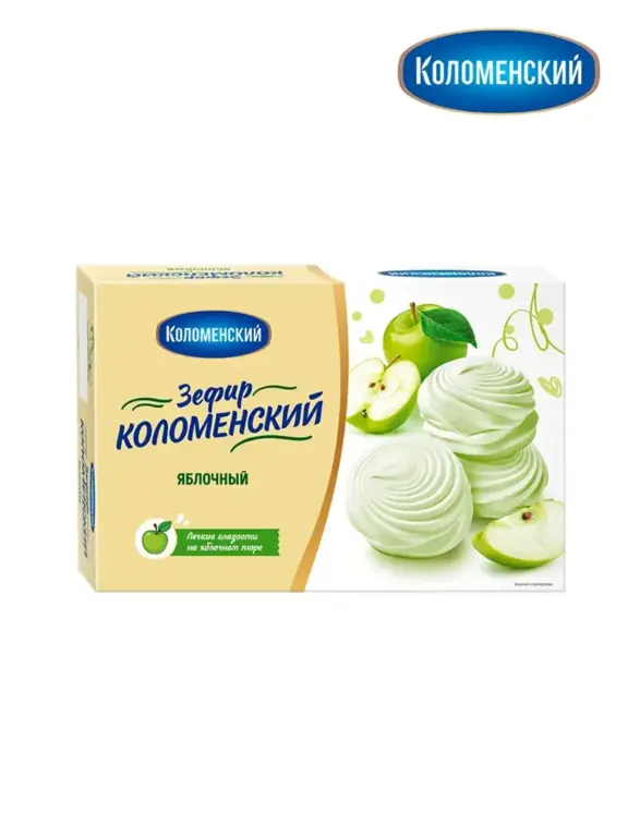 Зефир яблочный Коломенское 250 г (с ВБ кошельком)