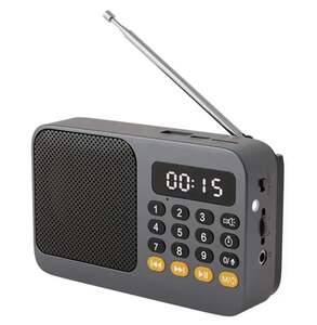 FM-радио с функцией Bluetooth и MP3-плеером (с картой OZON, из-за рубежа)