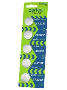 Батарейки PERFEO CR2032 5 штук 
