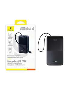 Внешний аккумулятор Baseus EnerFill FC51 20000mAh 22.5W (цена с Ozon картой)