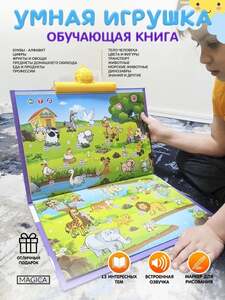 Обучающая говорящая книга (с купоном продавца, с картой Ozon)