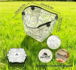 Портативная складная посуда для кемпинга (с картой OZON)